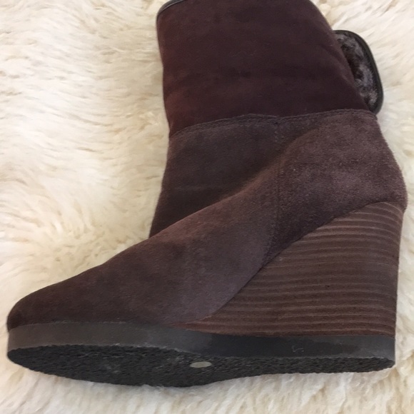Lucky Brand suede ankle boots - Picture 4 of 6